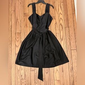 White House Black Market Satin High Low Dress